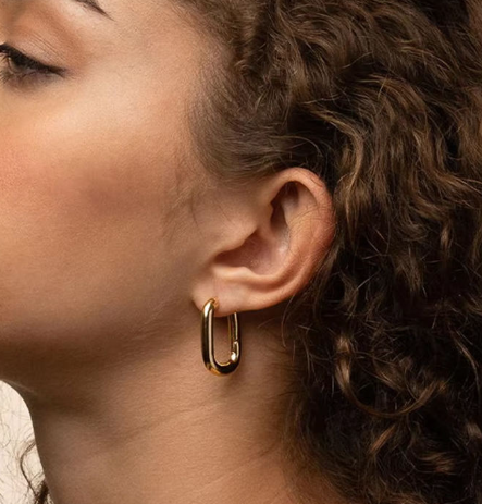 Nova hoop earrings