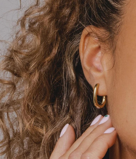 Nova hoop earrings