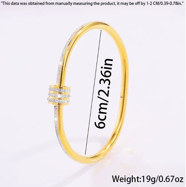 Celeste Crystal Bangle