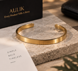Shadow Cuff Bracelet