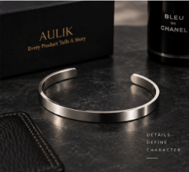 Shadow Cuff Bracelet