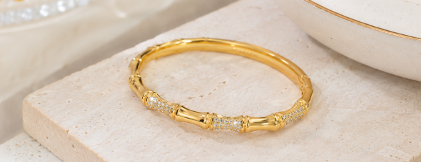 Radiance Crystal Cuff Bracelet
