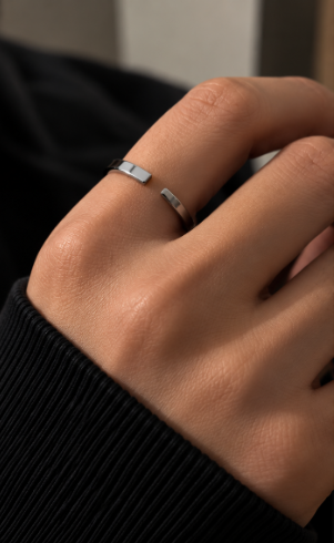 Halo Open Ring