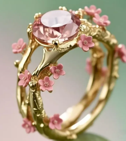 Bloom Floral Statement Ring