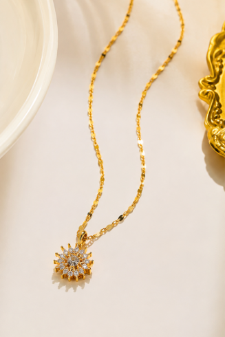 Sunburst Bloom Necklace