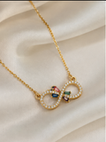 Infinity Spark Necklace