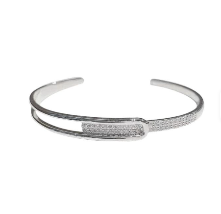AULIK Radiance Zircon Cuff Bracelet