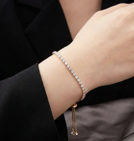 Radiance Zircon Tennis Bracelet