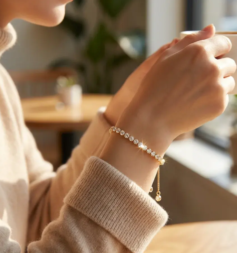 Radiance Zircon Tennis Bracelet