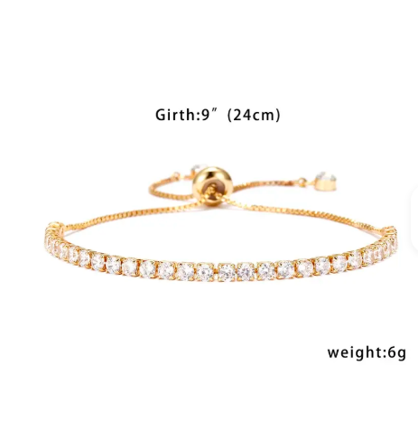Radiance Zircon Tennis Bracelet