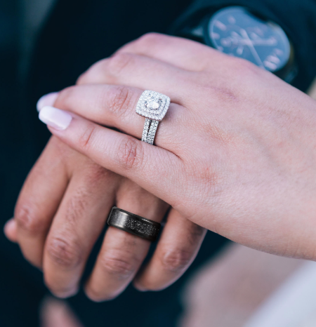 Midnight Titanium Ring