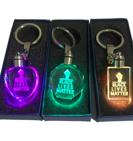 Memory Glow Photo Keychain