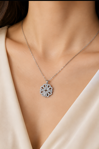 Clover Grace Pendant Necklace