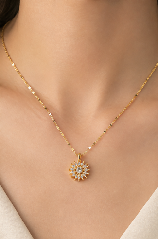 Sunburst Bloom Necklace